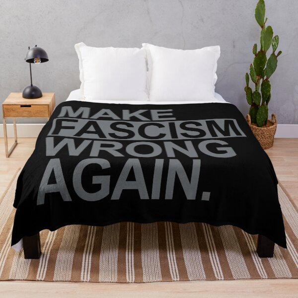 Item preview, Make Fascism Wrong Again (subtle gray) designed and sold by Thelittlelord.