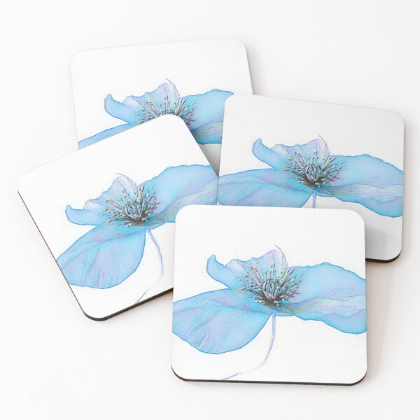 Item preview, POPPY IS  FEELING BLUE  ( From Painted Flowers collection )  designed and sold by EvaMarIza.