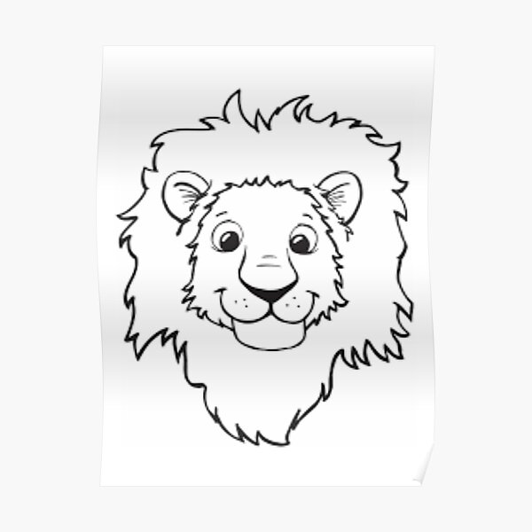 "The king of Lions" Poster for Sale by shopmaster910 Redbubble
