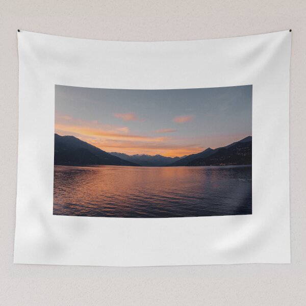 Item preview, Lake Como, Italy, Sunset designed and sold by newburyboutique.