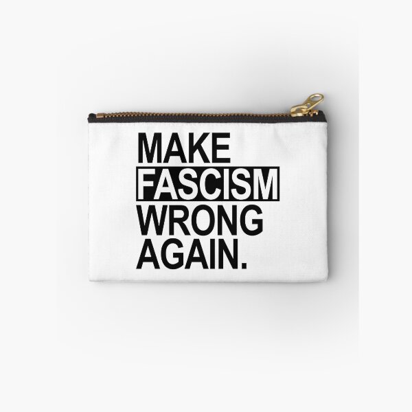 Item preview, Make Fascism Wrong Again (black) designed and sold by Thelittlelord.