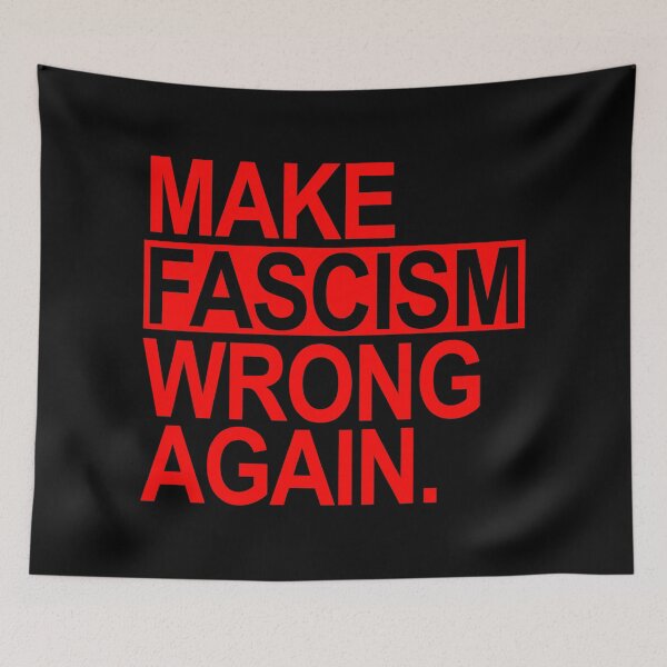 Item preview, Make Fascism Wrong Again (red) designed and sold by Thelittlelord.