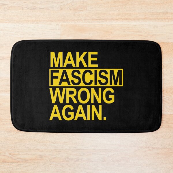 Item preview, Make Fascism Wrong Again (yellow) designed and sold by Thelittlelord.