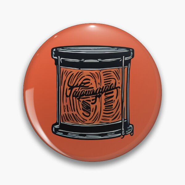 Item preview, Orange Drum Vintage-Style Vector designed and sold by SurizonDesigns.