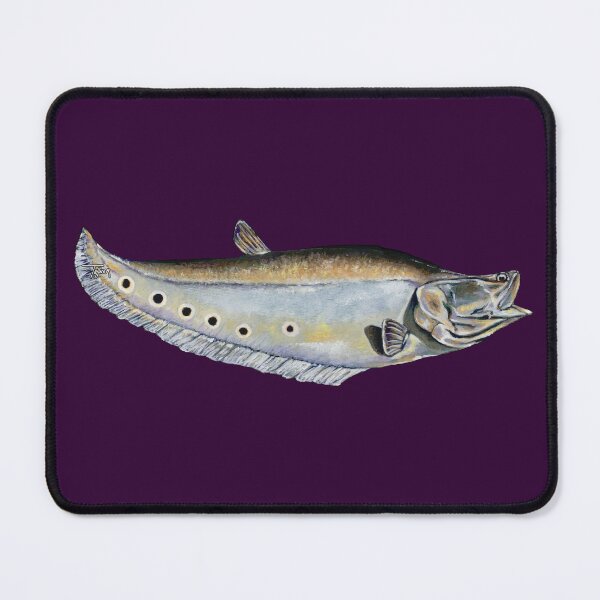 Item preview, Clown Knife Fish Original Oil Painting designed and sold by Mark Tollner Art.