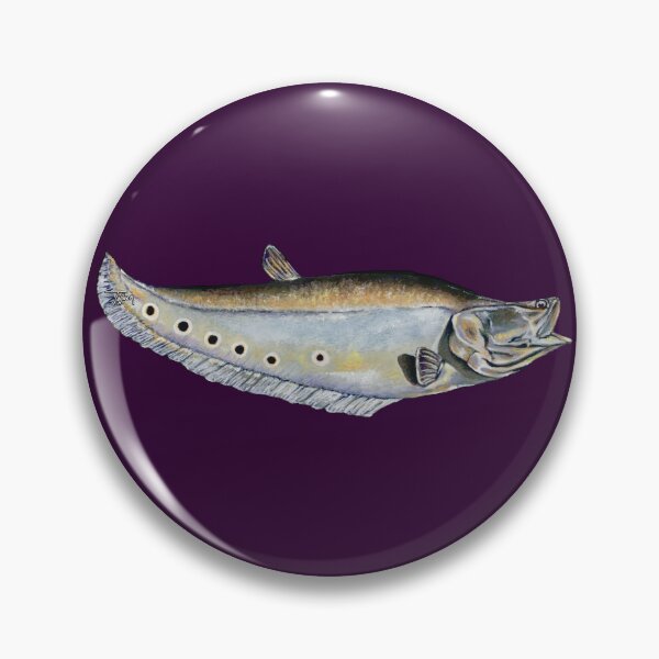 Item preview, Clown Knife Fish Original Oil Painting designed and sold by Mark Tollner Art.