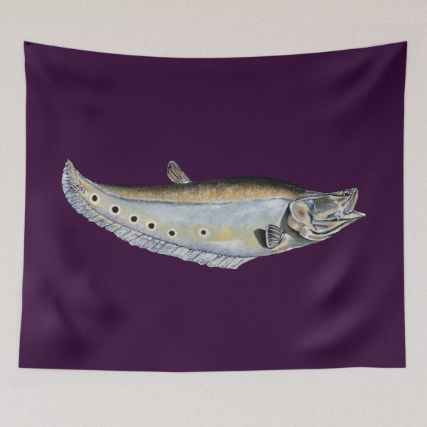 Item preview, Clown Knife Fish Original Oil Painting designed and sold by Mark Tollner Art.
