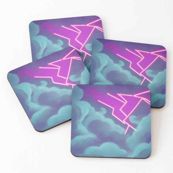 Item preview, Vaporwave Lightning designed and sold by Sabrina Supernova.