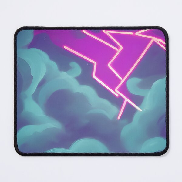 Item preview, Vaporwave Lightning designed and sold by Sabrina Supernova.