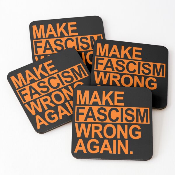 Item preview, Make Fascism Wrong Again (prison orange) designed and sold by Thelittlelord.