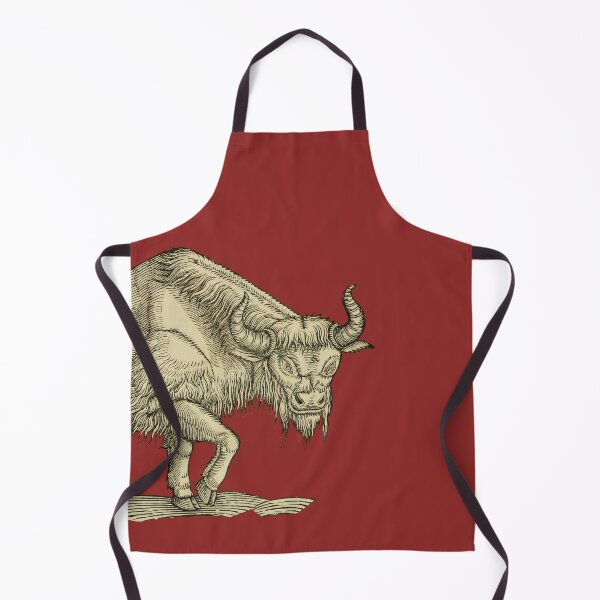 Item preview, Bison, buffalo, woodcut illustration. designed and sold by Luggnagg.
