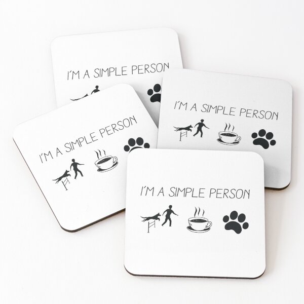 Item preview, Dog Agility Simple Person, Funny Agility Dog, Dogs designed and sold by Aerial Addicts.