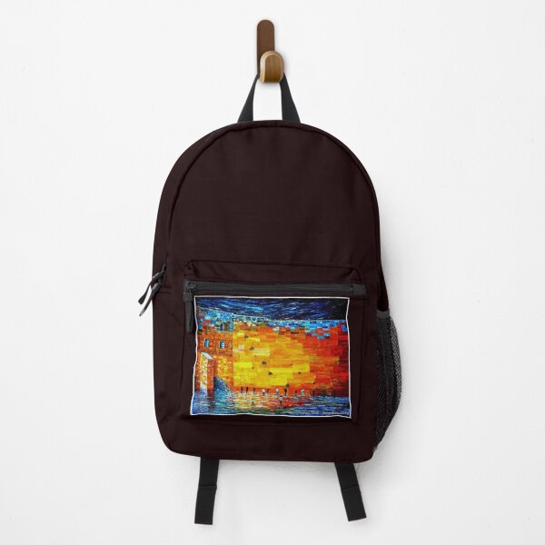 Item preview, THE WESTERN WALL : Vintage Abstract Jerusalem Israel Print designed and sold by posterbobs.