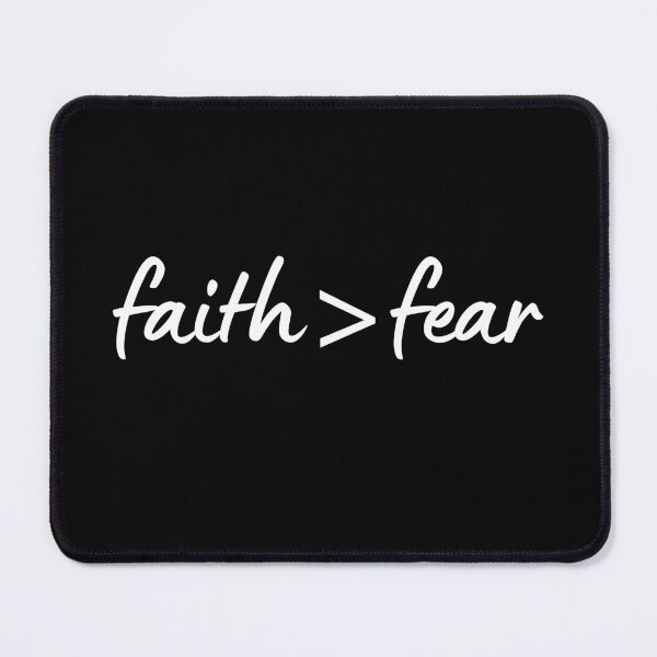 Item preview, Faith Over Fear Christian Religious Inspiration Motivational Bible Verse designed and sold by mariejosee22.