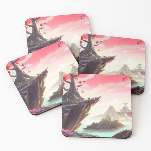 Item preview, Beautiful anime landscape designed and sold by Devin Farinsky.