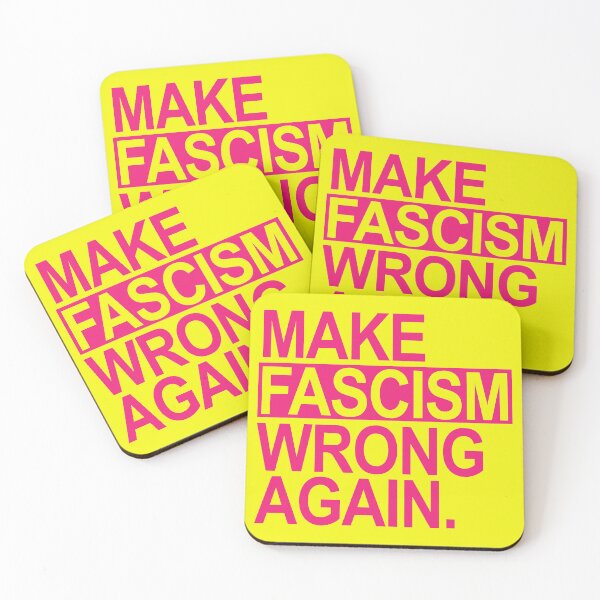 Item preview, Make Fascism Wrong Again (hot pink) designed and sold by Thelittlelord.