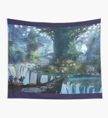 Beware the Hidden Village Wall Tapestry