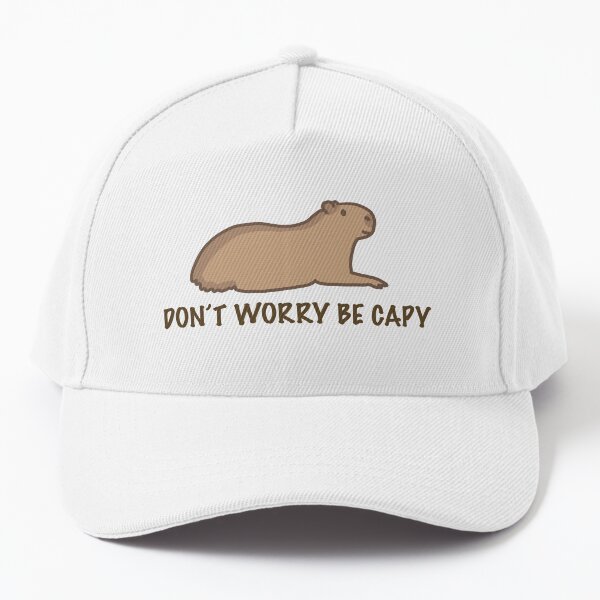 Item preview, Capybara dont worry be capy meme designed and sold by tulipdesign.