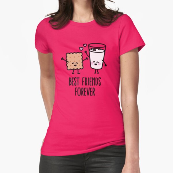 Best friends forever Fitted T-Shirt