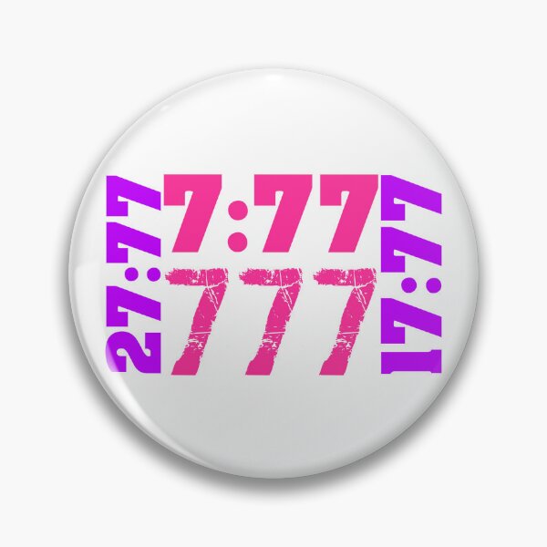 Item preview, 17:77...777 Angel numbers 777,,luck.  designed and sold by Chakilogy.