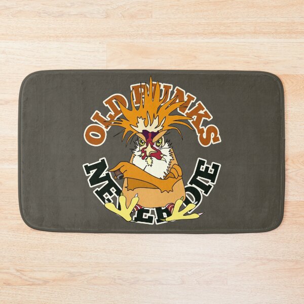 Item preview, Old Punks Never Die Feisty Rooster - Funny Quotes designed and sold by ViewerEqualsPhoton.