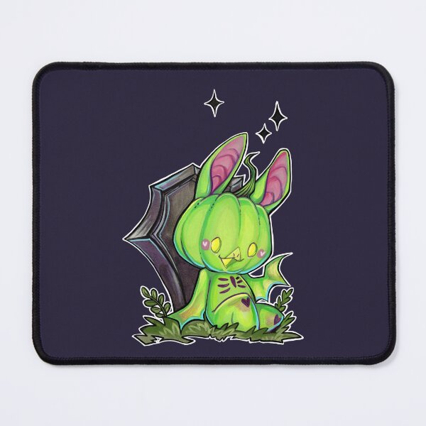 Item preview, Green Pumpkin bat designed and sold by ArtOfBianca.