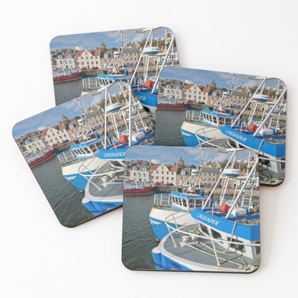 Item preview, Pittenweem harbour designed and sold by S-and-W-4ever.