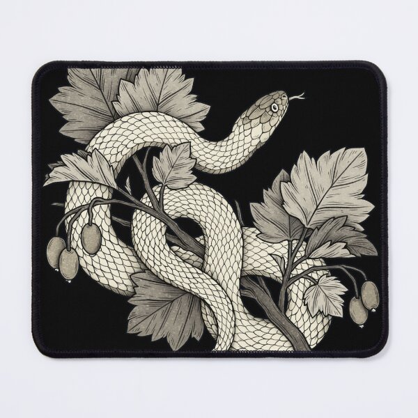 Item preview, Curious snake on a branch designed and sold by Veymoth.