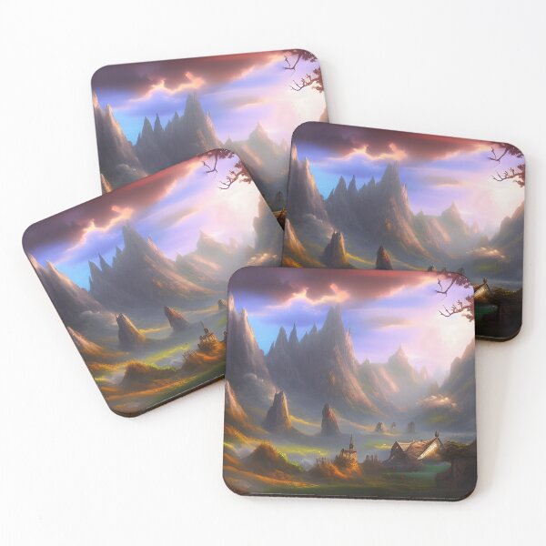 Item preview, Fantasy Village Scenery designed and sold by SurizonDesigns.