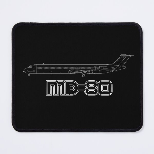 Item preview, McDonnel Douglas MD-82 White Outline designed and sold by Avi8orGear.