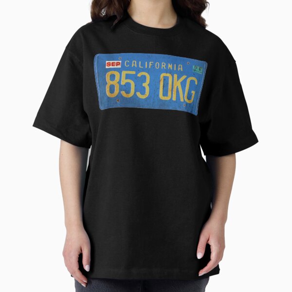 Item preview, Rockford Files TV Show 1974 Pontiac Firebird License Plate T-Shirt designed and sold by CarChaseShirts.