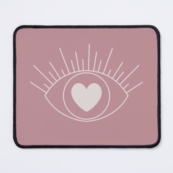 Item preview, Magical Mysterious Aesthetic Indie Style Pretty Heart Eye Deep Pink designed and sold by scorpiolane.