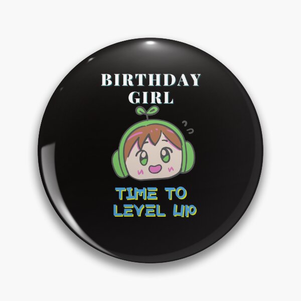 Item preview, Birthday girl time to level up designed and sold by Sasidenidesign.