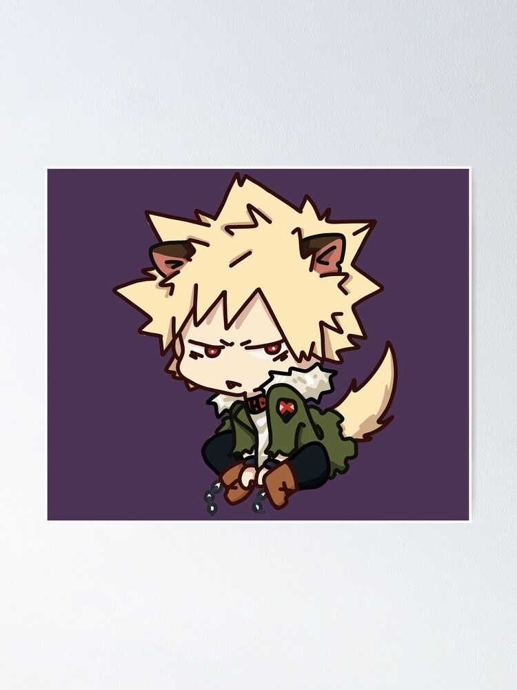 "Bakugou Katsuki, My Hero Academia, Halloween Design, MHA, BNHA, Chibi