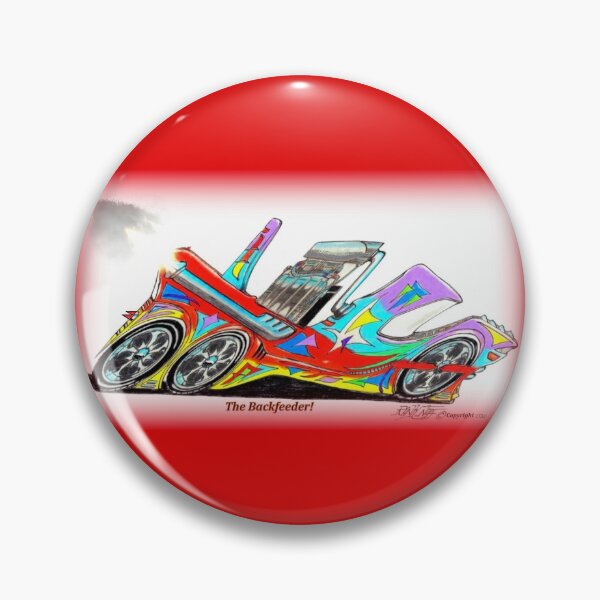 Item preview, Hot Rod Art  //  Wild Custom  //  The Backfeeder!  1000th UPLOAD! designed and sold by Imagin8er.