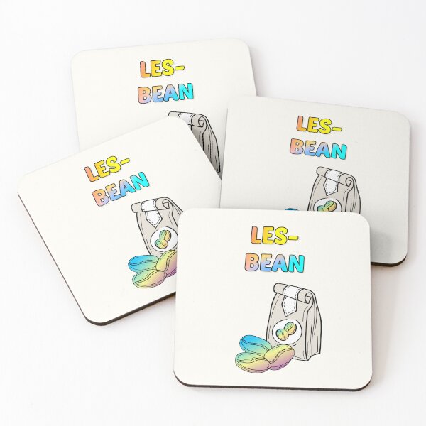 Item preview, LES-BEAN, lesbian coffee, LGBT community designed and sold by 4Gabrielle.