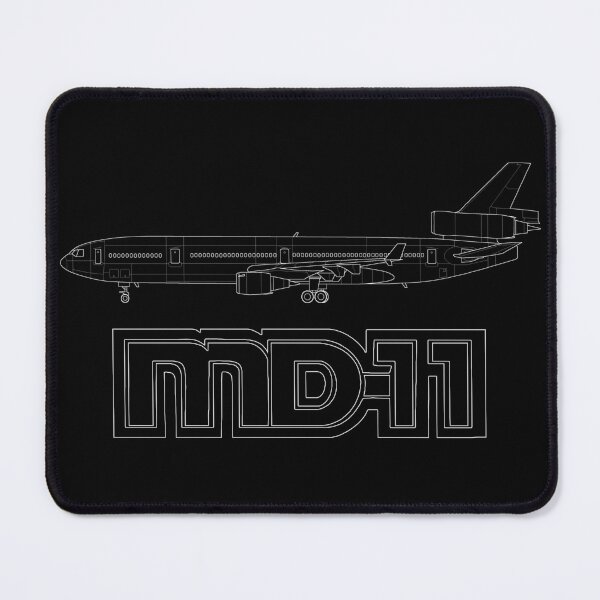 Item preview, McDonnel Douglas MD-11 White Outline designed and sold by Avi8orGear.