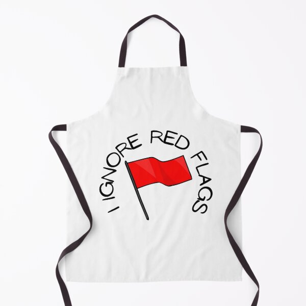 Item preview,  I ignore red flags T-shirt designed and sold by Nerdygirlteez.