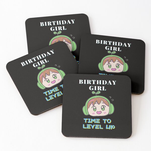 Item preview, Birthday girl time to level up designed and sold by Sasidenidesign.