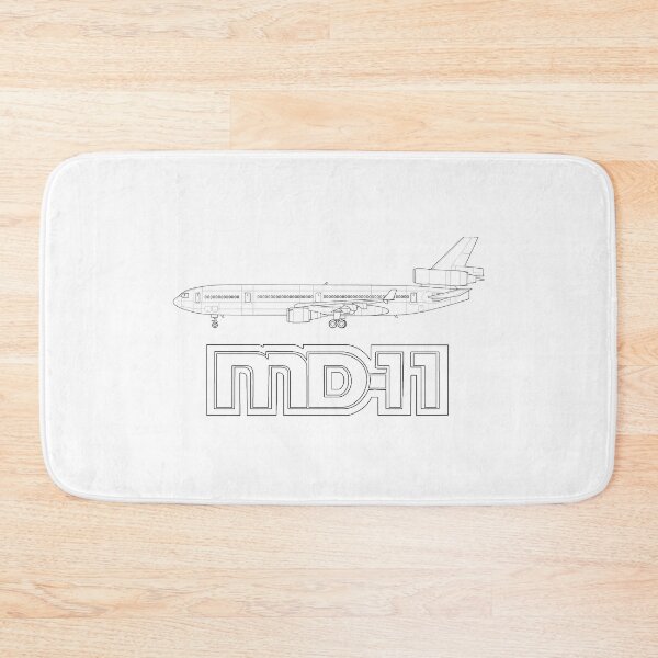Item preview, McDonnel Douglas MD-11 Black Outline designed and sold by Avi8orGear.