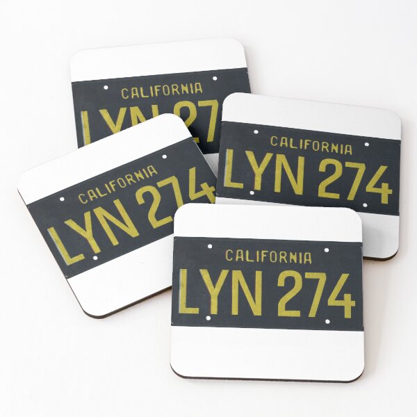 Item preview, Gone in 60 Seconds 1974 Movie License Plate "Eleanor" designed and sold by CarChaseShirts.
