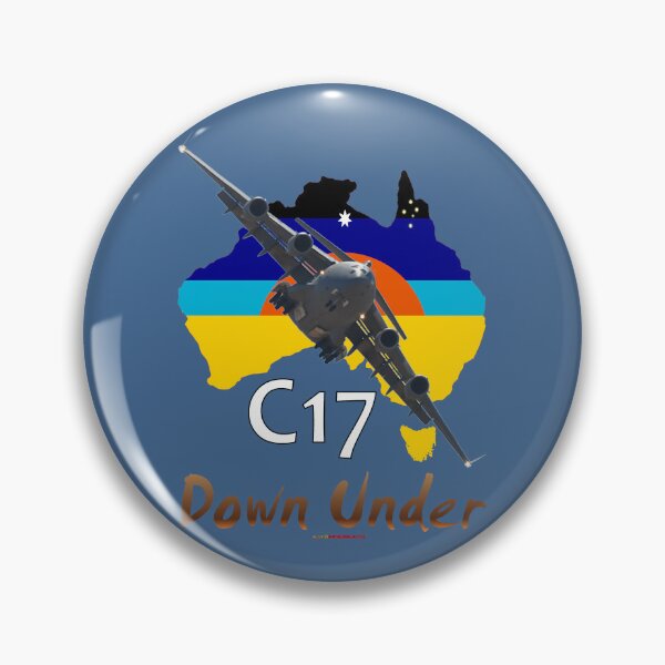 Item preview, Australia Map Design - RAAF C-17 A41-209 designed and sold by muz2142.