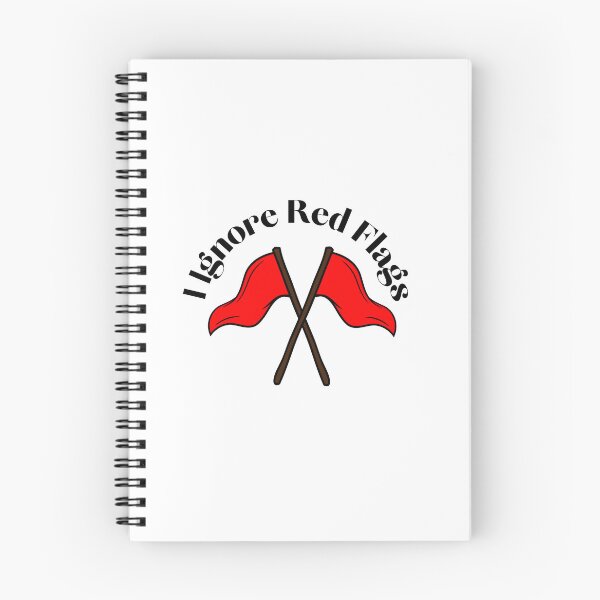 Item preview, I ignore red flags T-shirt designed and sold by Nerdygirlteez.