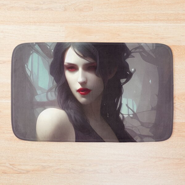 Item preview, Sexy Beautiful Brunette Vampire Dark Beautiful Artwork designed and sold by Eliteijr.