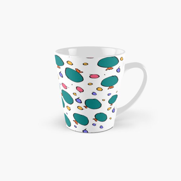 Teal Balloons orange/red balls Tall Mug