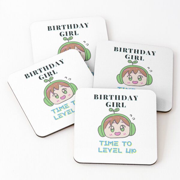 Item preview, Birthday girl time to level up designed and sold by Sasidenidesign.