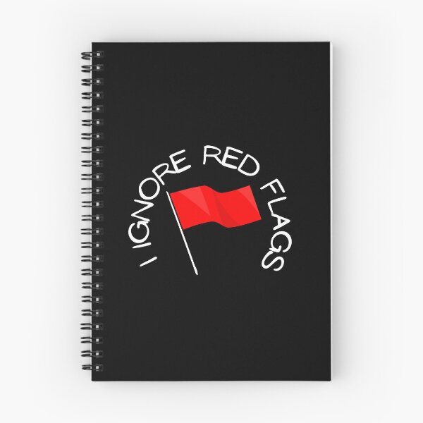 Item preview, I ignore red flags T-shirt designed and sold by Nerdygirlteez.