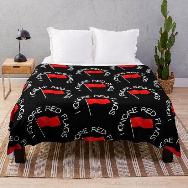 Item preview, I ignore red flags T-shirt designed and sold by Nerdygirlteez.