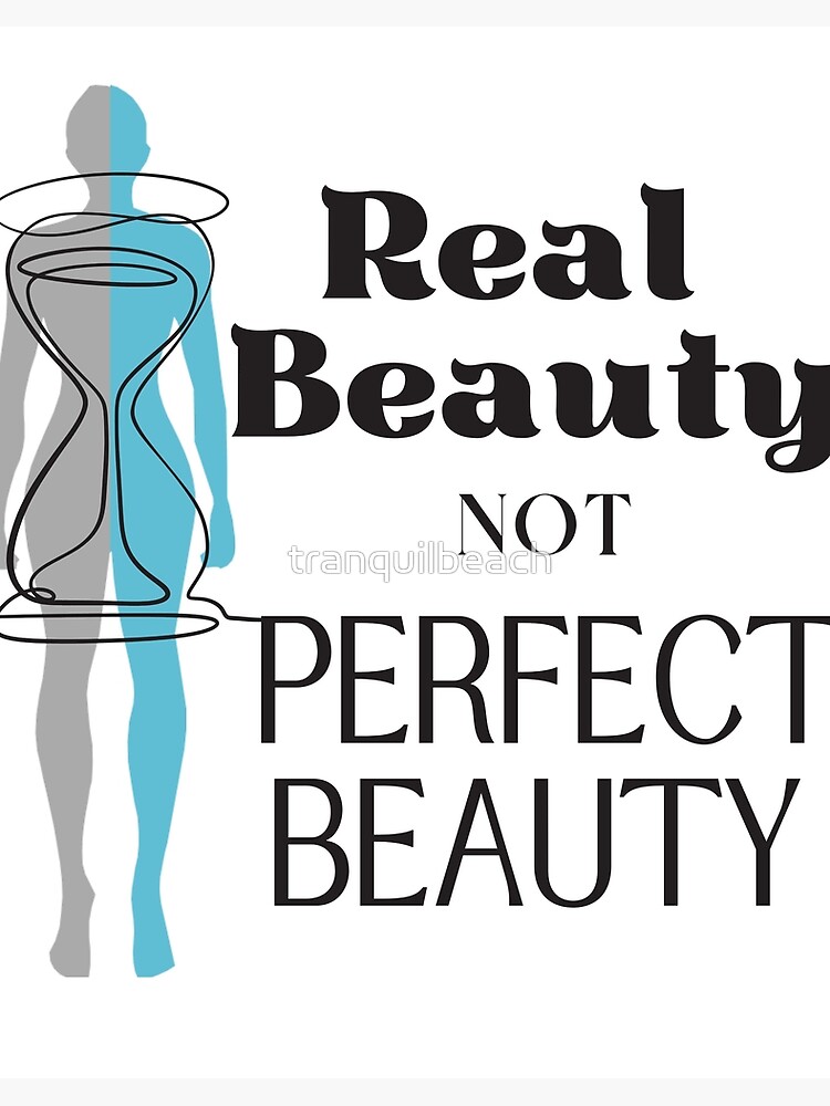 Real Beauty not Perfect Beauty Curvy Woman support design for Woman of  Beauty, Curves and Volume Art Board Print for Sale by tranquilbeach