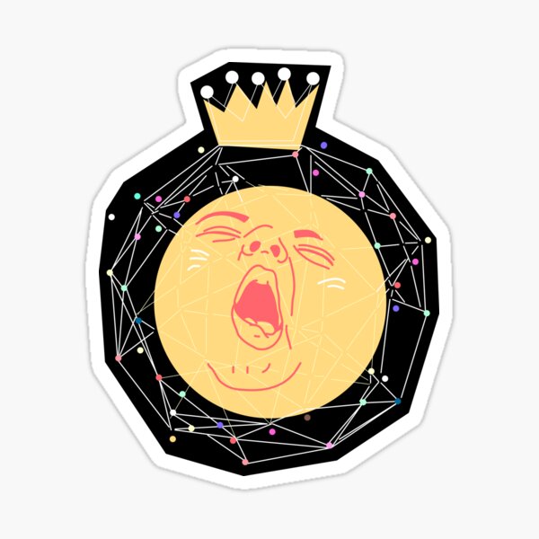 YAWN Sticker